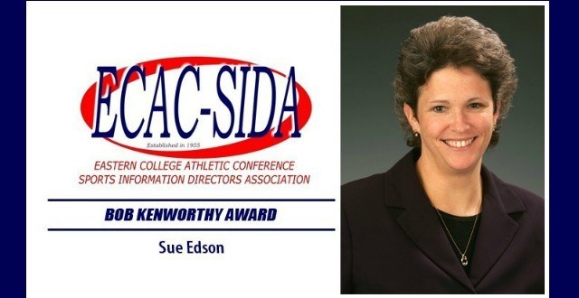 Syracuse's Sue Edson ECAC-SIDA Kenworthy Award Recipient